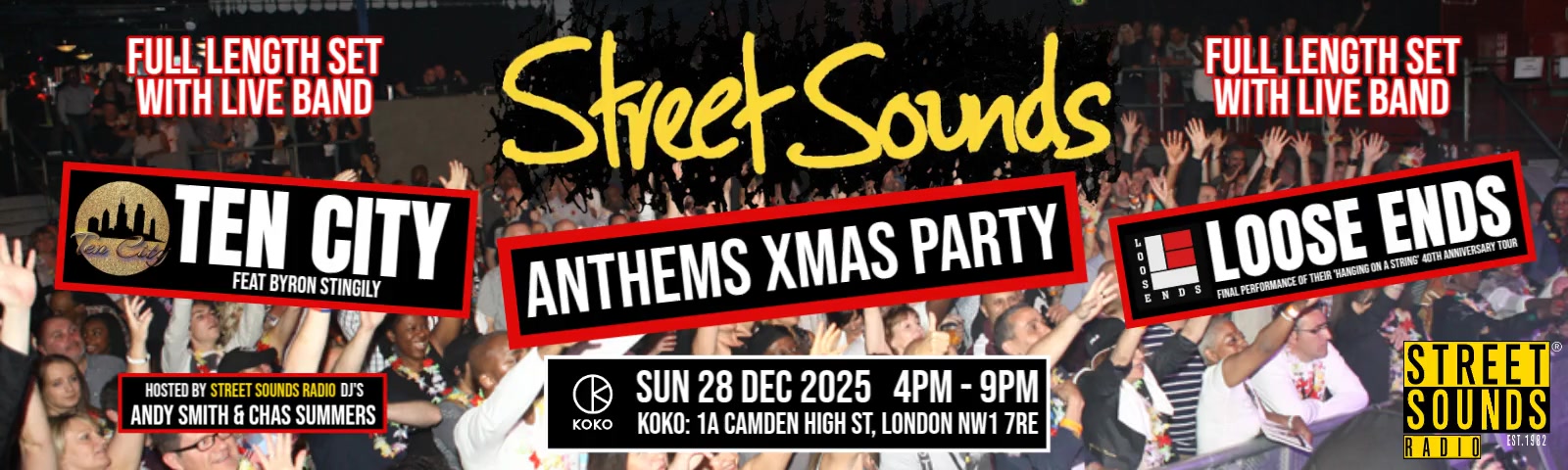 Street Sounds Christmas party 2025